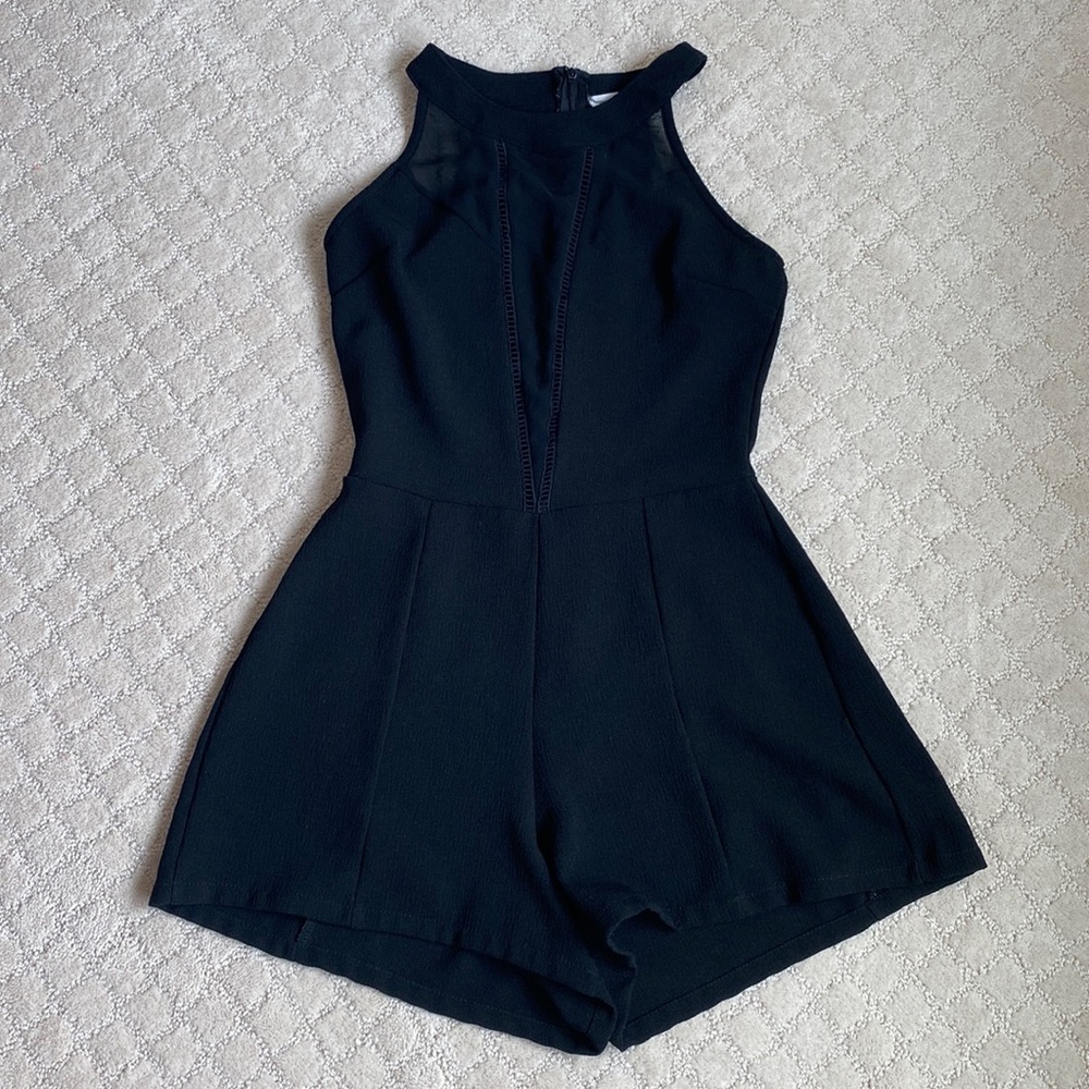 XS Sienna Sky - Black - shorts romper